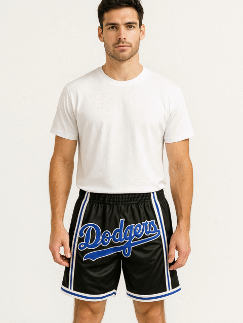 LA Dodgers Logo Shorts
