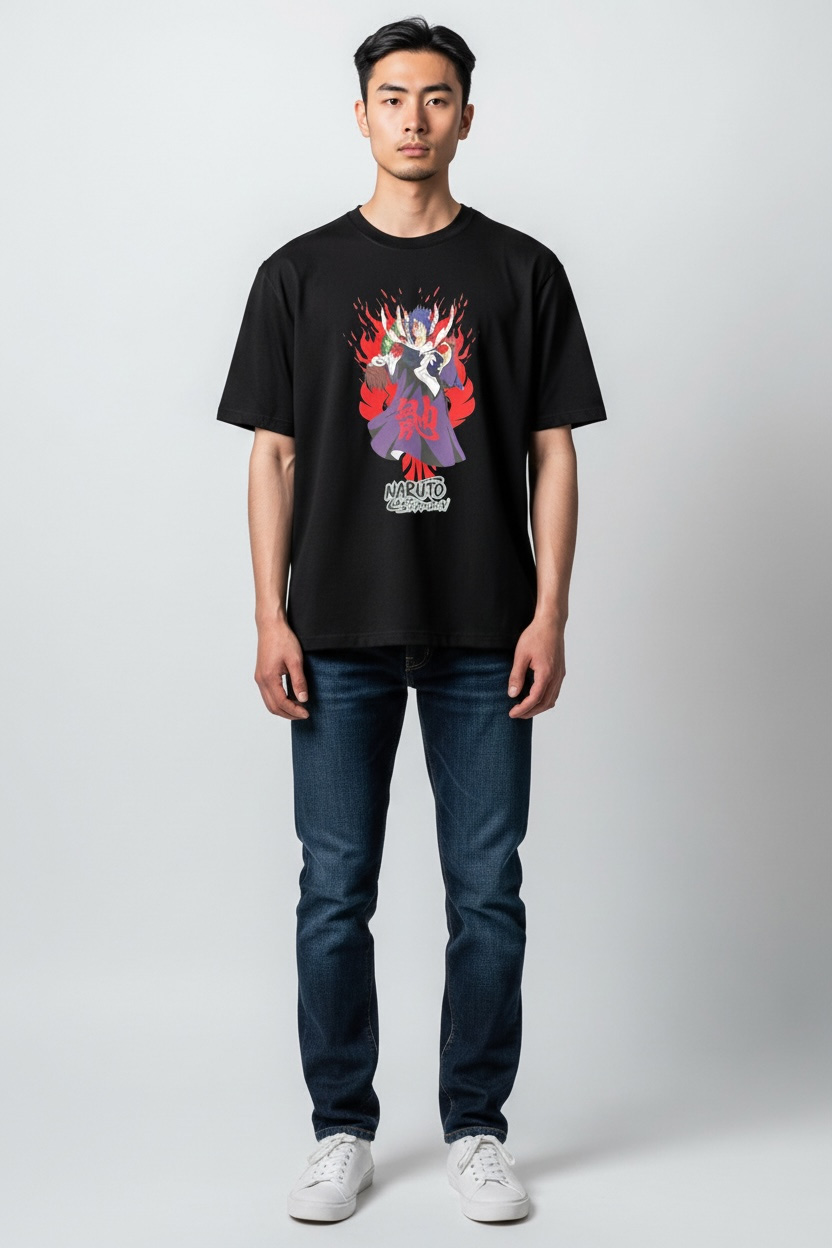 Pro Club Naruto Shippuden Anime Design T-Shirt
