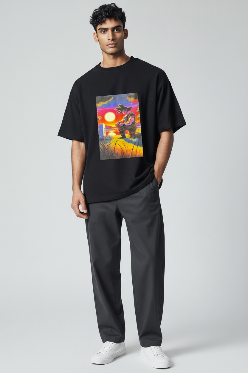 Pro Club Sunset Power Mode Goku Tee