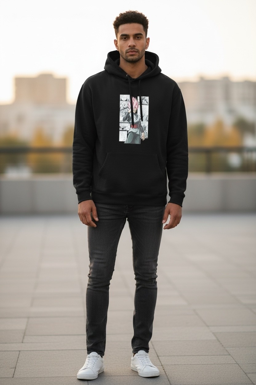 Dragon Ball Z Goku Black Rose Form Hoodie